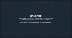 Desktop Screenshot of nehalemlabs.net