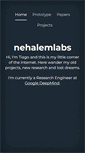 Mobile Screenshot of nehalemlabs.net
