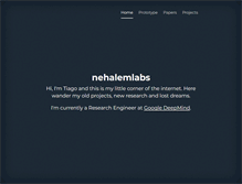 Tablet Screenshot of nehalemlabs.net